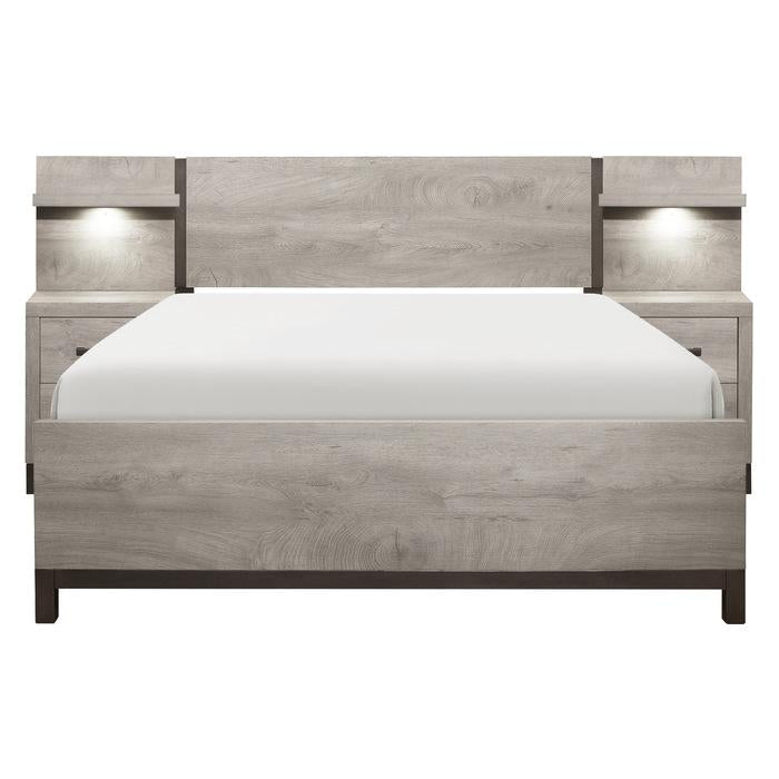 Zephyr 5pc Set California King Wall Bed (CK+2NS+2NS-P)
