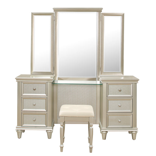 Celandine-(3) Dressing Table with Mirror image