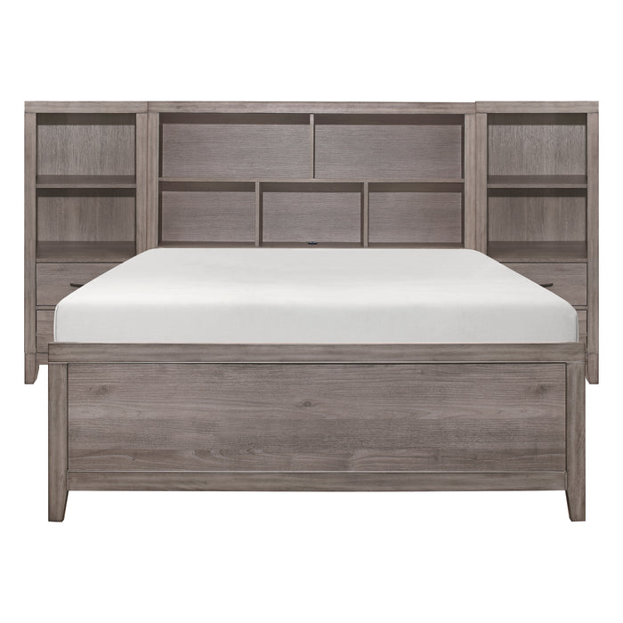 Woodrow-3pc Set Queen Wall Bed (QB+2PNS) image