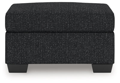 Jasmine Peaks Ottoman