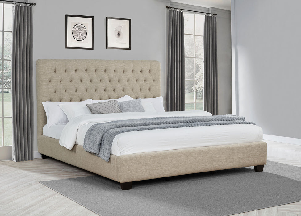 Chloe Panel Bed