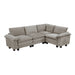 Dublin-(5)4-Piece Modular Sectional image