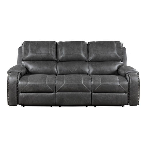 Newnan-Double Reclining Sofa with Center Drop-Down Cup Holders, Receptacles and USB Ports image