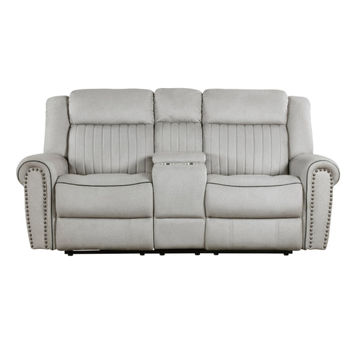 Brennen-Power Double Reclining Love Seat with Center Console image