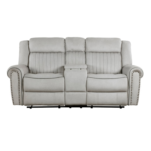 Brennen-Double Reclining Love Seat with Center Console image