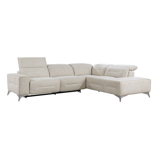Adahlia-(2)2-Piece Power Reclining Sectional with Right Chaise image