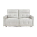 Salida-(2)Power Double Reclining Love Seat with Power Headrests image