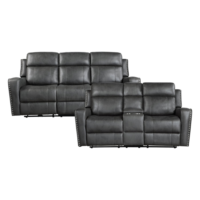 Kellen-2pc Set: Sofa, Love (Power) image