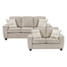 Zander-2pc Set: Sofa, Love image