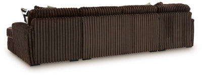 Midnight-Madness Sectional with Chaise