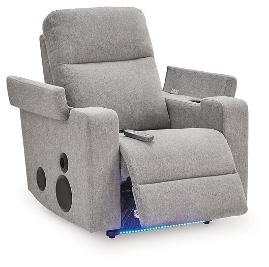 Pineland Power Glider Recliner with Audio System