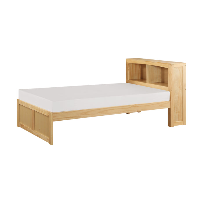 Bartly-(2) Twin Bookcase Platform Bed image