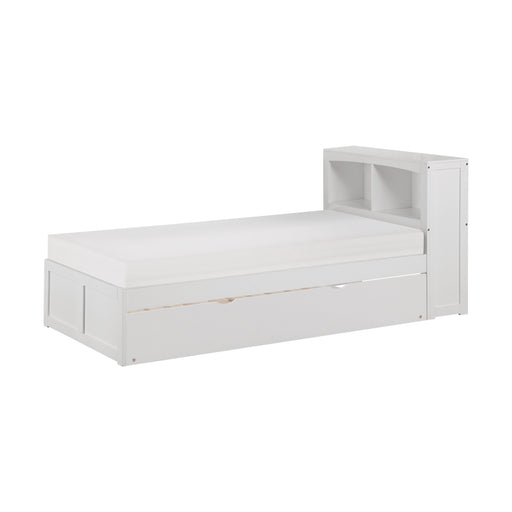 Galen-(3) Twin Bookcase Platform Bed with Twin Trundle image