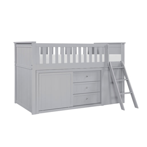 Orion-(6) Low Loft Bunk with Bookcase and 2 Dressers image